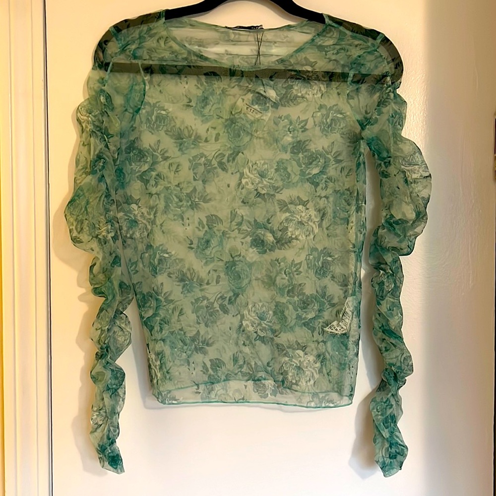 Zara Sheer Shirt